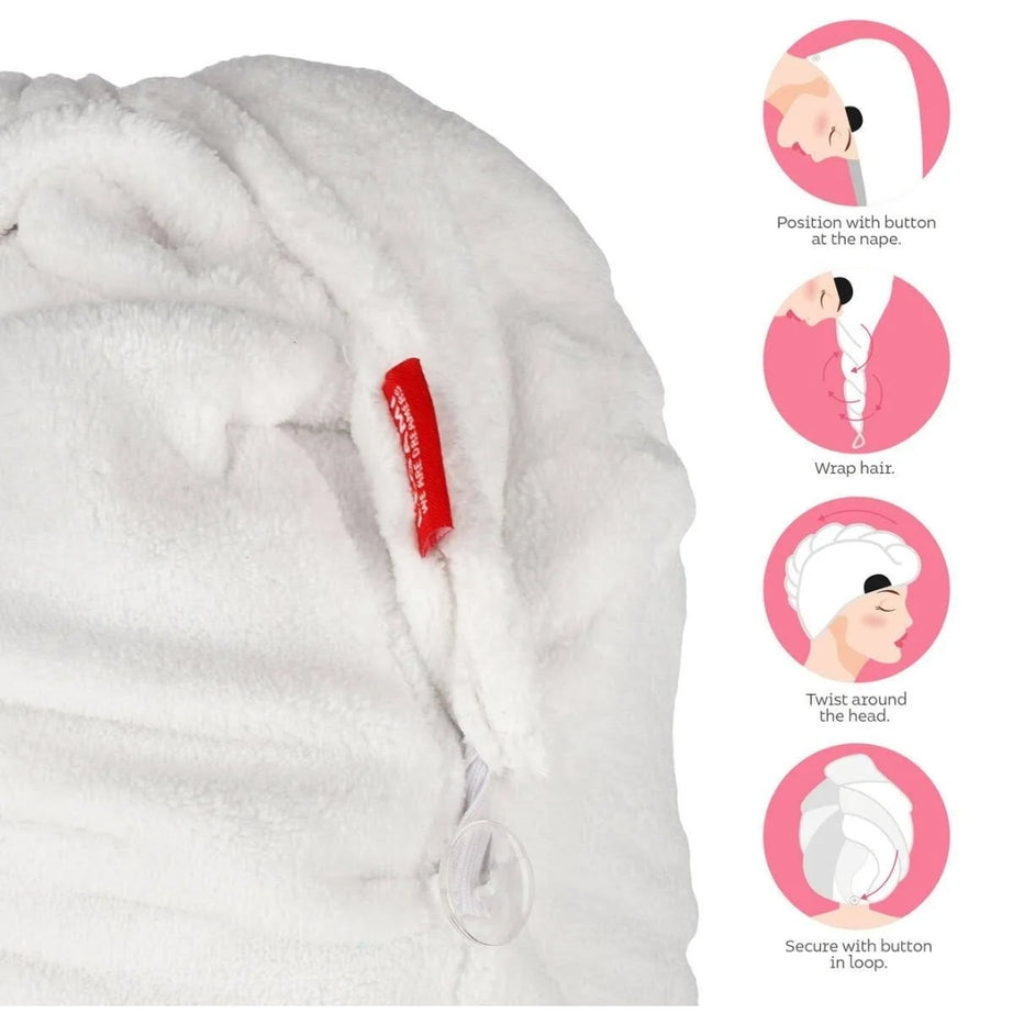 Toalha para Cabelo Panda Legami