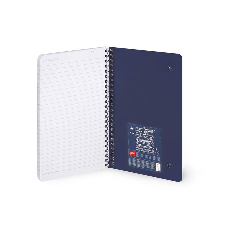 Caderno A5 Espiral Pautado Edição Especial Moth Legami