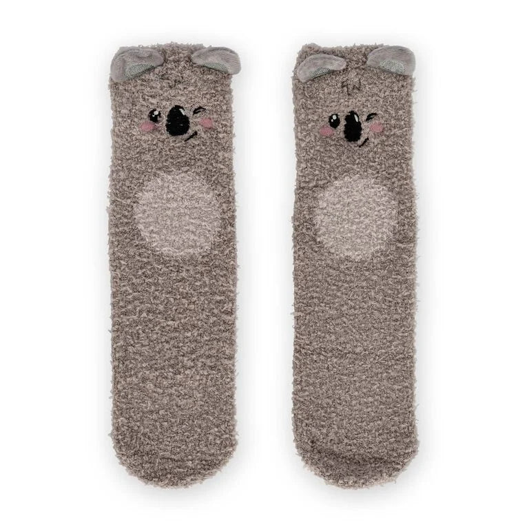 Meias Antiderrapante 3D Koala Tamanho 35-42 Legami