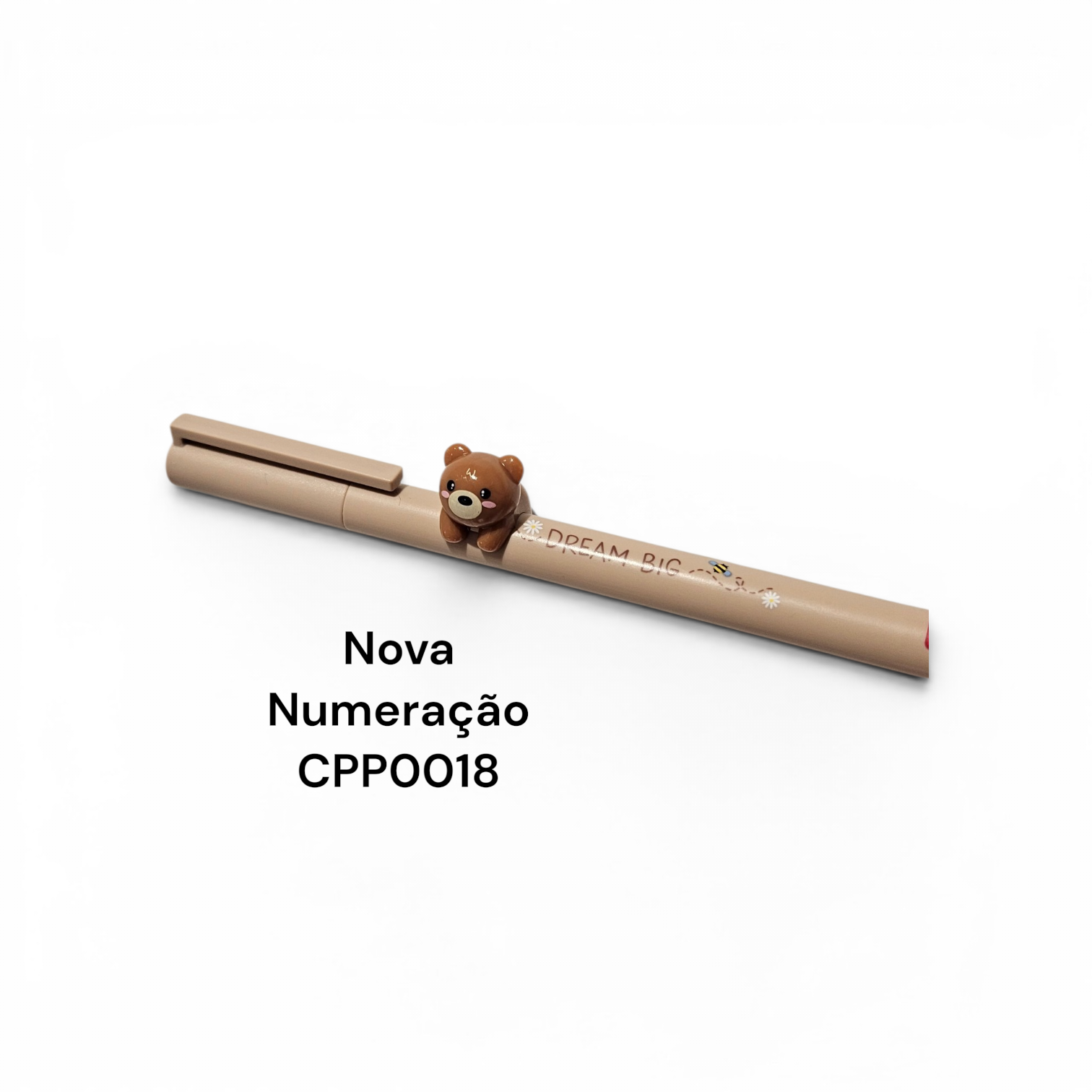 Caneta Urso Nova Numeração CPP0018 Lovely Friends Legami