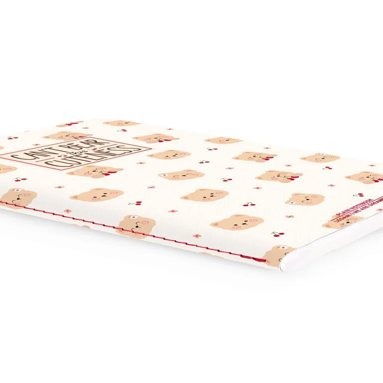 Caderno A5 Pautado Urso Legami
