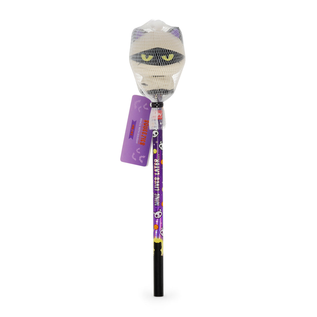 Brevemente - Lápis Squishy Gato Preto Halloween Legami