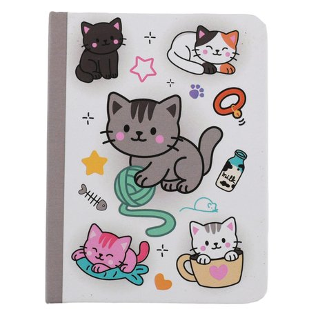 Mini NoteBook Gatos Itotal