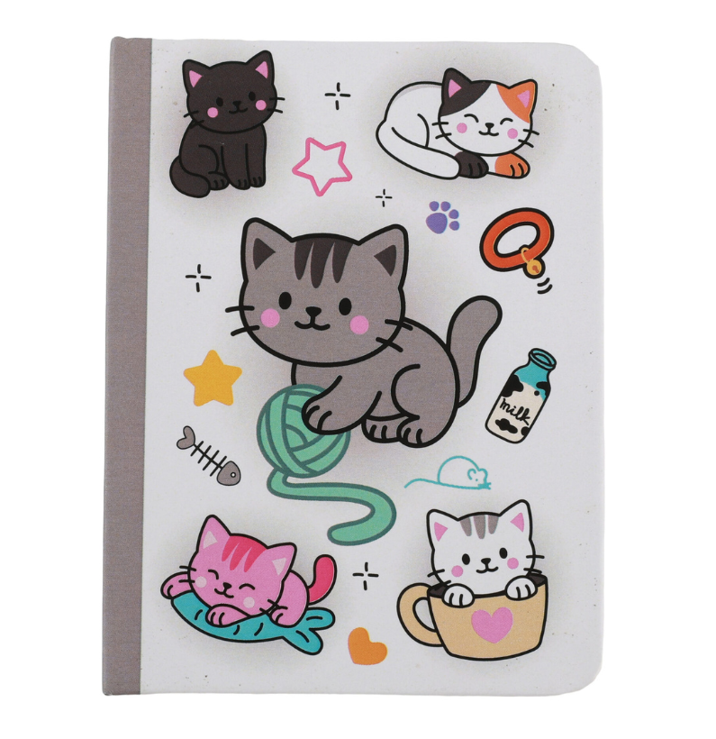 Mini NoteBook Gatos Itotal
