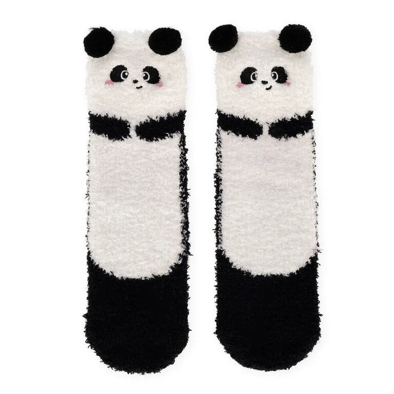 Meias Antiderrapante 3D Panda Tamanho 35-42 Legami