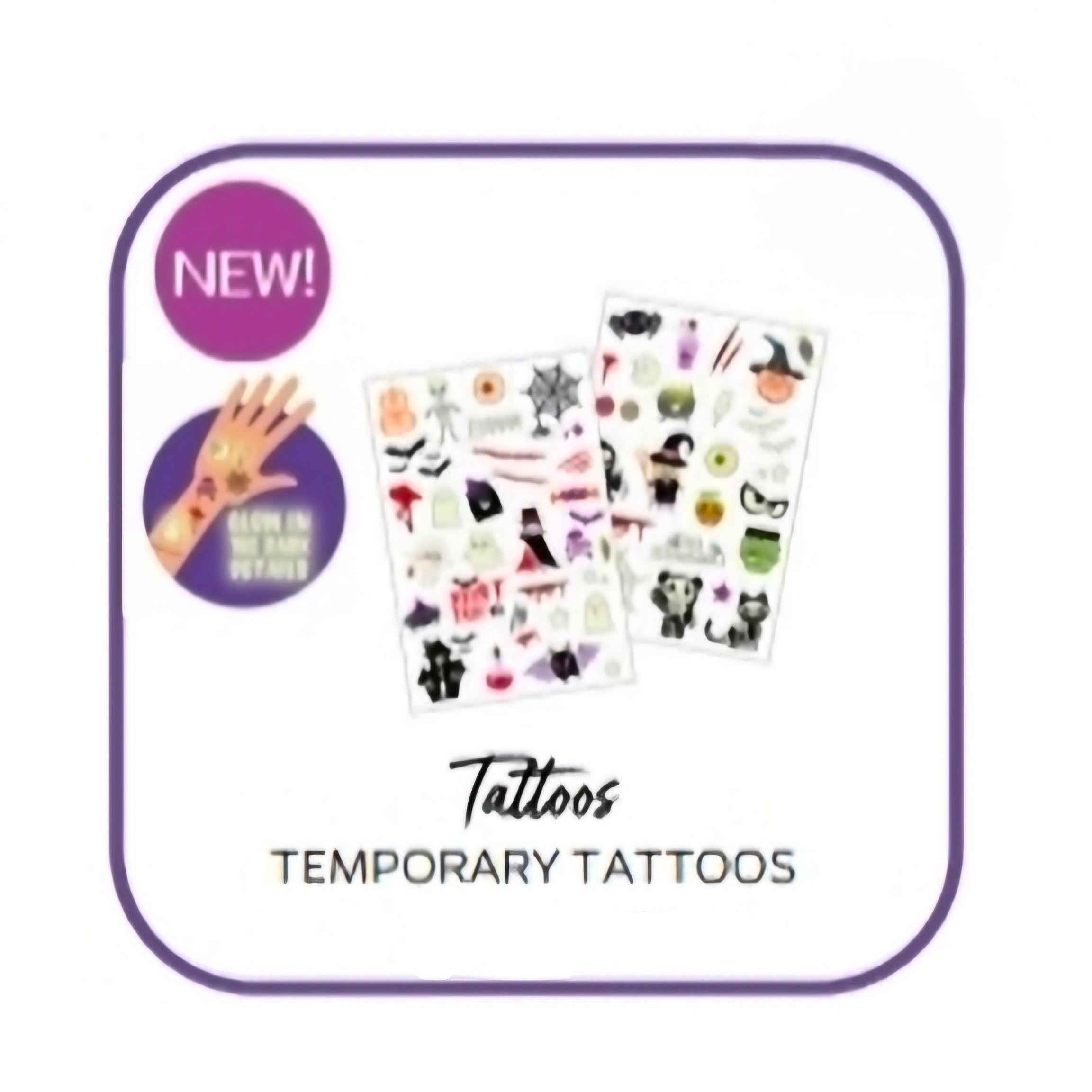Brevemente - Conjunto de Tatuagens Halloween Legami