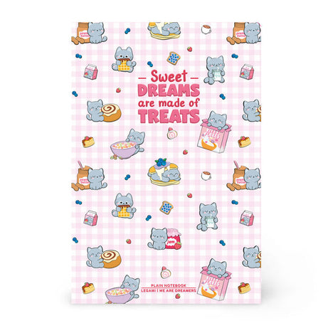 Caderno A5 Pautado Gato Legami