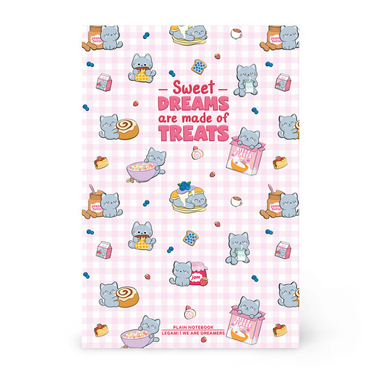 Caderno A5 Pautado Gato Legami