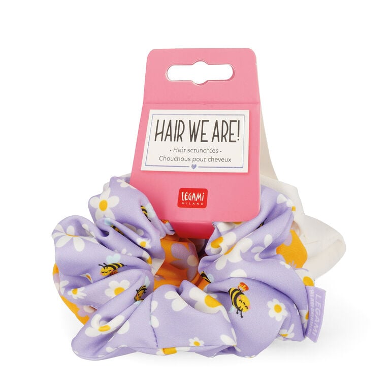 Conjunto de 3 Elásticos para o Cabelo Legami
