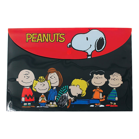 Porta Documentos A4 com Botão Snoopy
