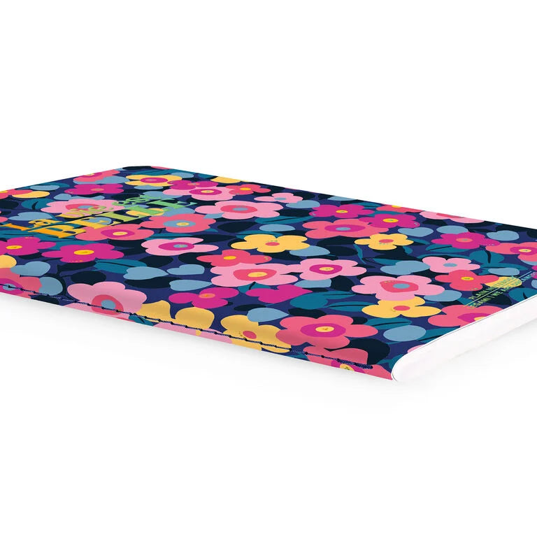 Caderno A5 Pautado Flores Legami