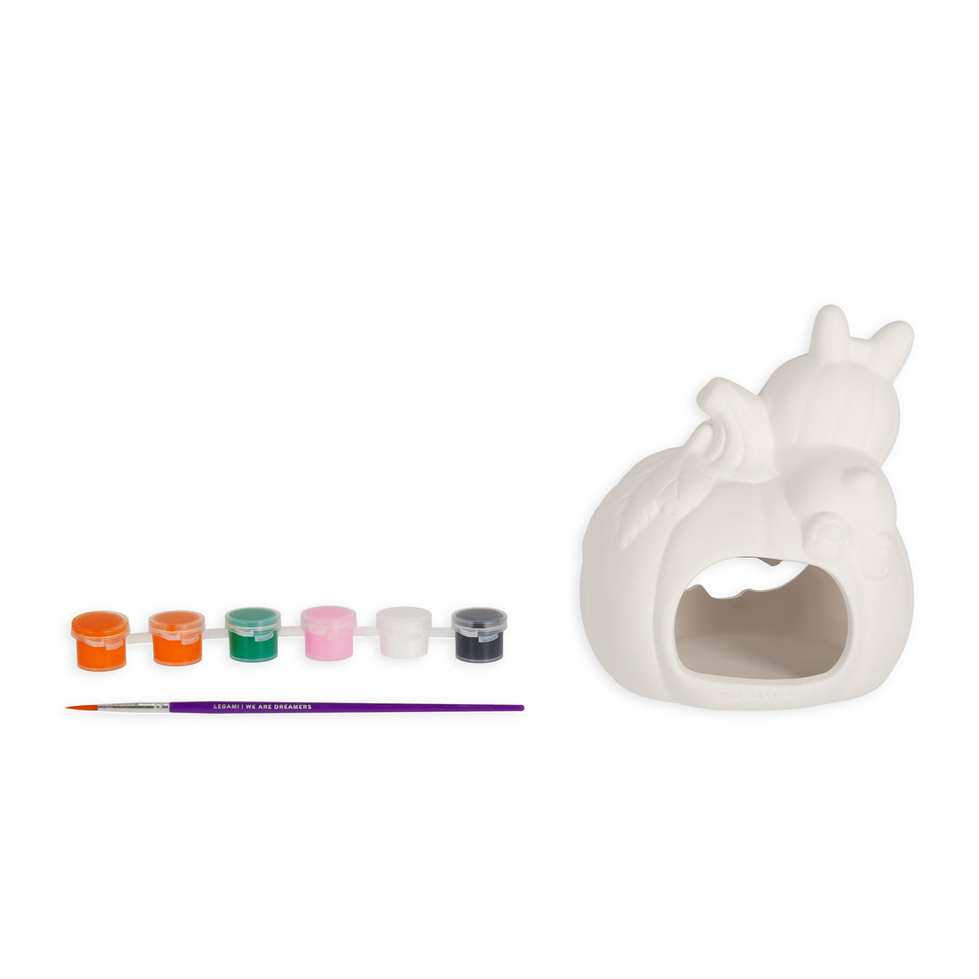 Brevemente -kit de Pintura e  Suporte de Velas para Colorir Halloween Legami