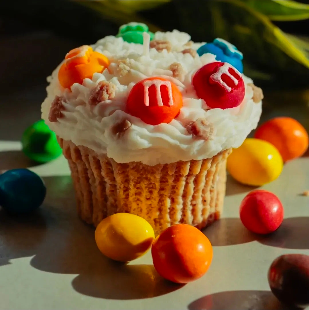 Vela Aromática Cupcake M&M