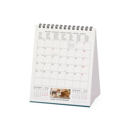 Calendário de Mesa 2027 Supawstar Legami