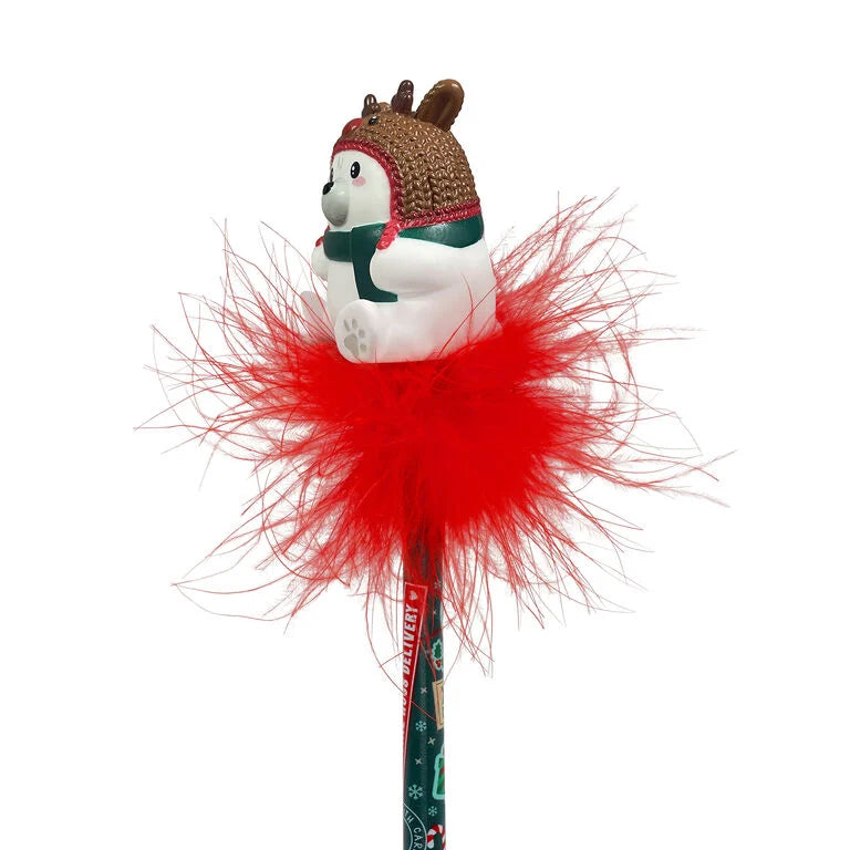 Pré-venda Caneta Urso Polar com Luz Edição Natal Legami