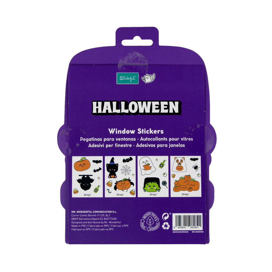 Autocolantes Para Janelas Halloween Mr.Wonderful