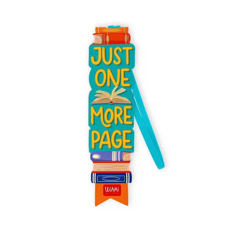 Marcador de Livros "Just One More Page" Legami