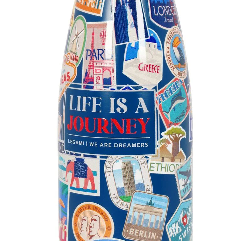 Garrafa Térmica 500ml Travel Stickers Legami