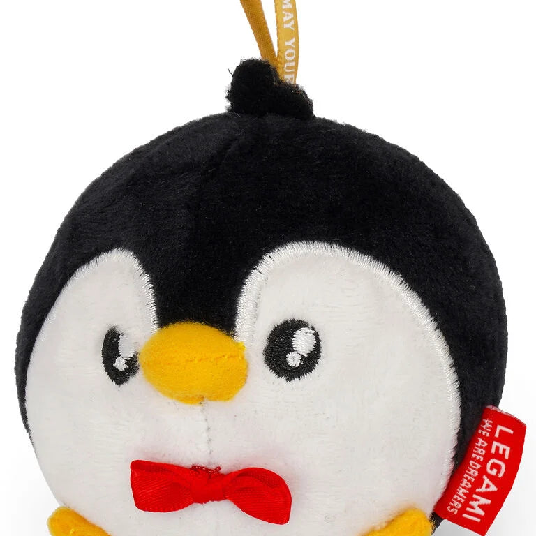 Enfeite de Natal Pinguim em Pelúcia Legami