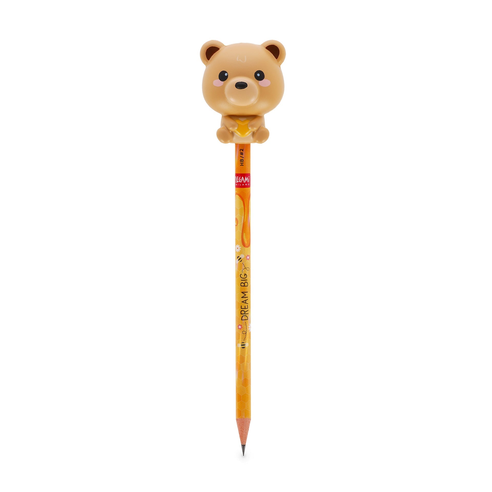 Lápis HB com Urso Squishy Legami