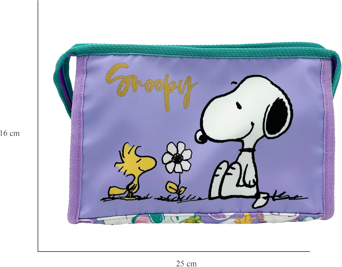 Necessaire Snoopy com Divisórias