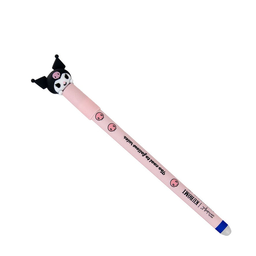Caneta Apagável Kuromi "Too cool to follow rules" Mr.Wonderful