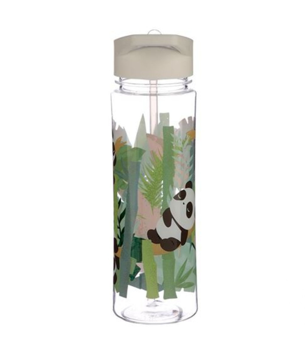 Garrafa com Palhinha Panda 500ml