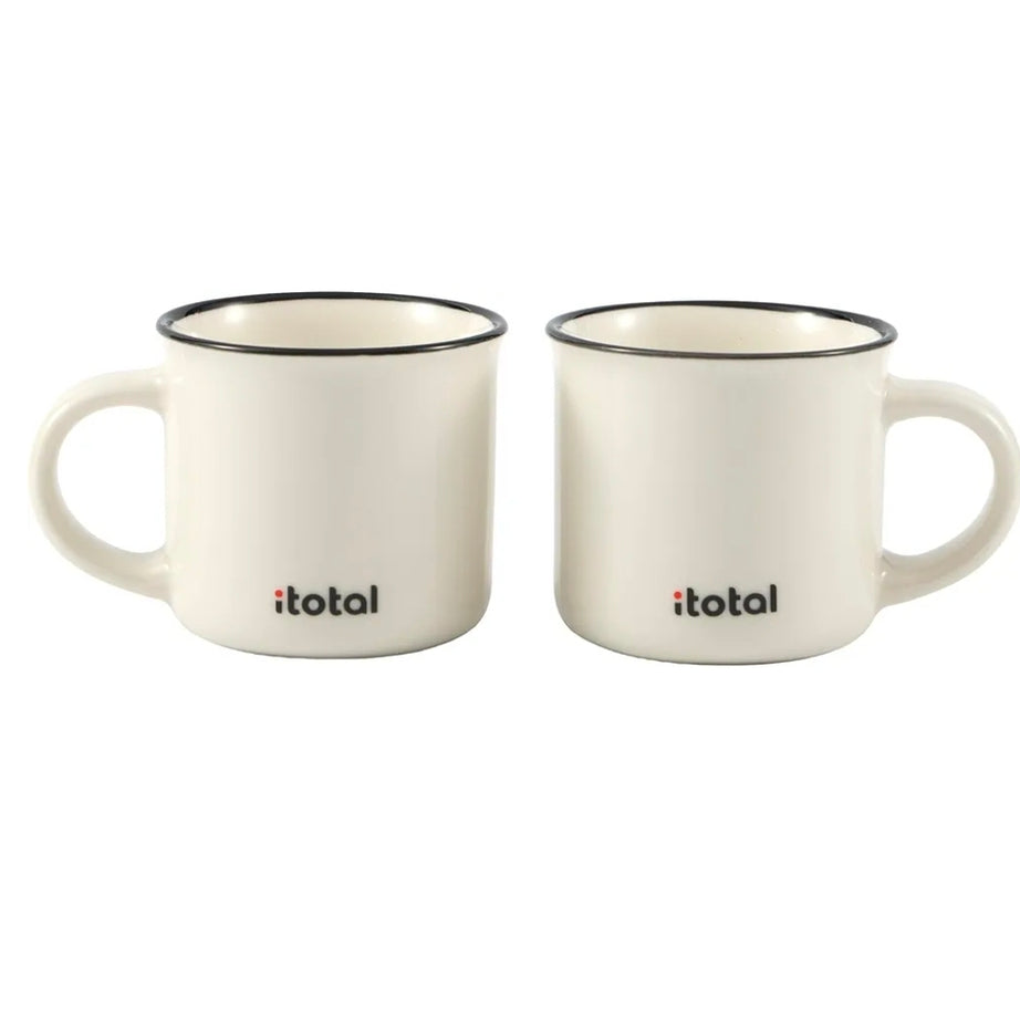 Conjunto 2 Chávenas Café "You're the Milk - To My Coffee" Itotal