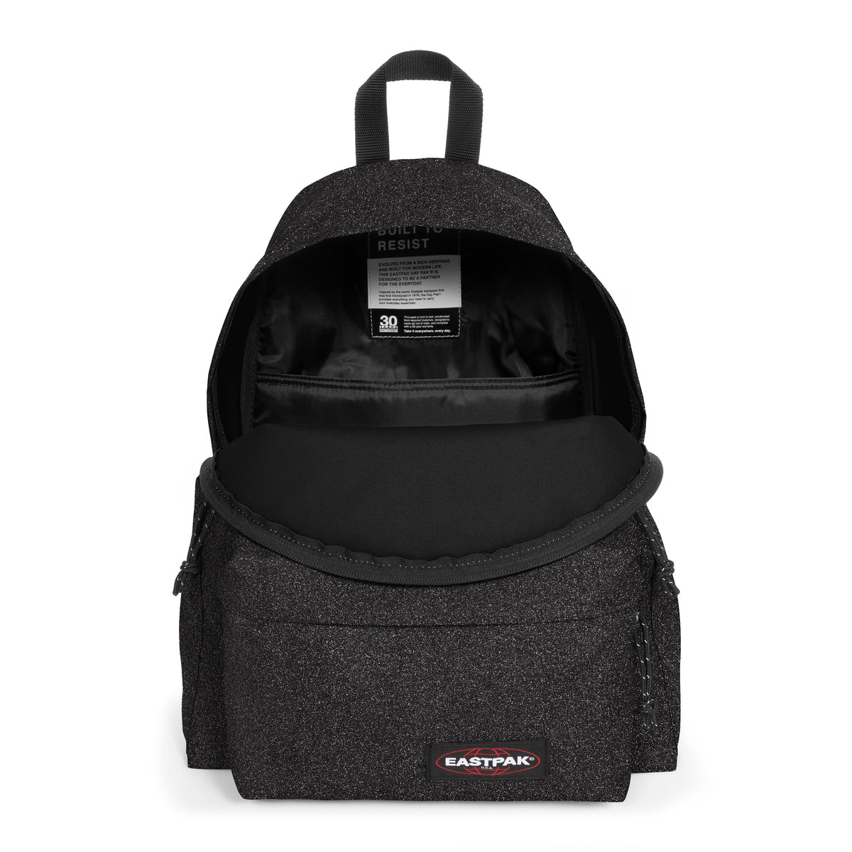 Mochila Eastpak com Glitter Day Park Spark Black  24L 40x30x18