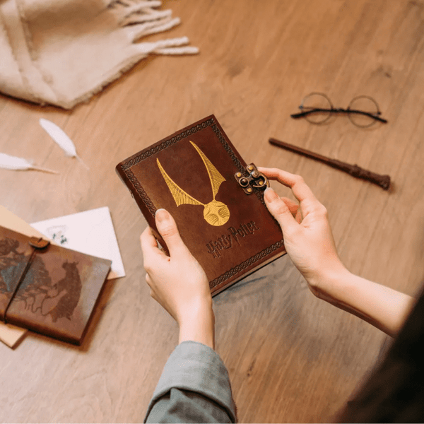 Caderno A5 Harry Potter com Fecho de Metal