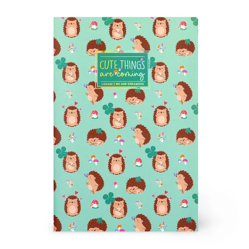 Caderno A5 Pautado Hedgehog Legami