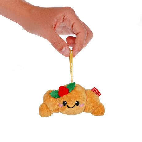 Pré-venda Enfeite de Natal Croissant em Pelúcia Legami