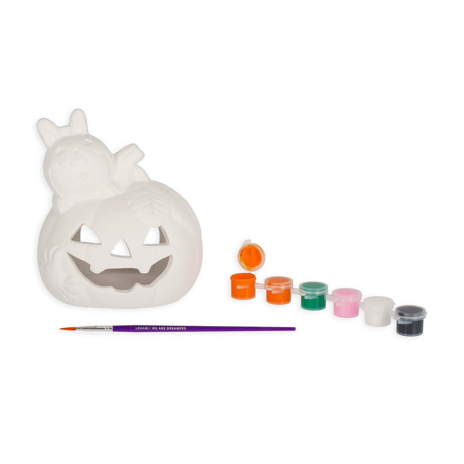 Brevemente -kit de Pintura e  Suporte de Velas para Colorir Halloween Legami