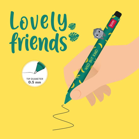 Brevemente Caneta Lovely Friends Gorila Legami