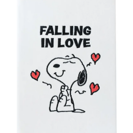 Caderno A5 em Pelúcia Snoopy Love