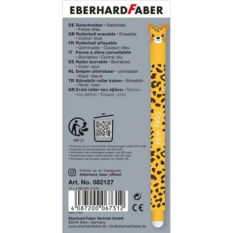 Caneta Apagável Leopardo EberhardFaber