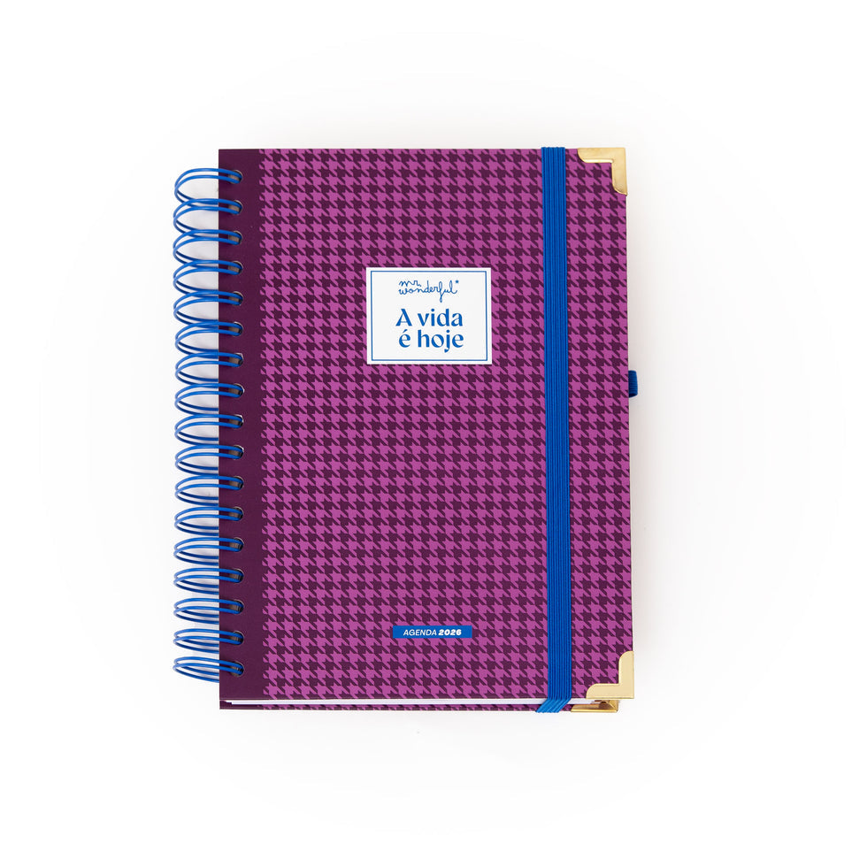 Agenda Diária Mr.Wonderful 2026 - A vida é hoje - Com Caneta Exclusiva
