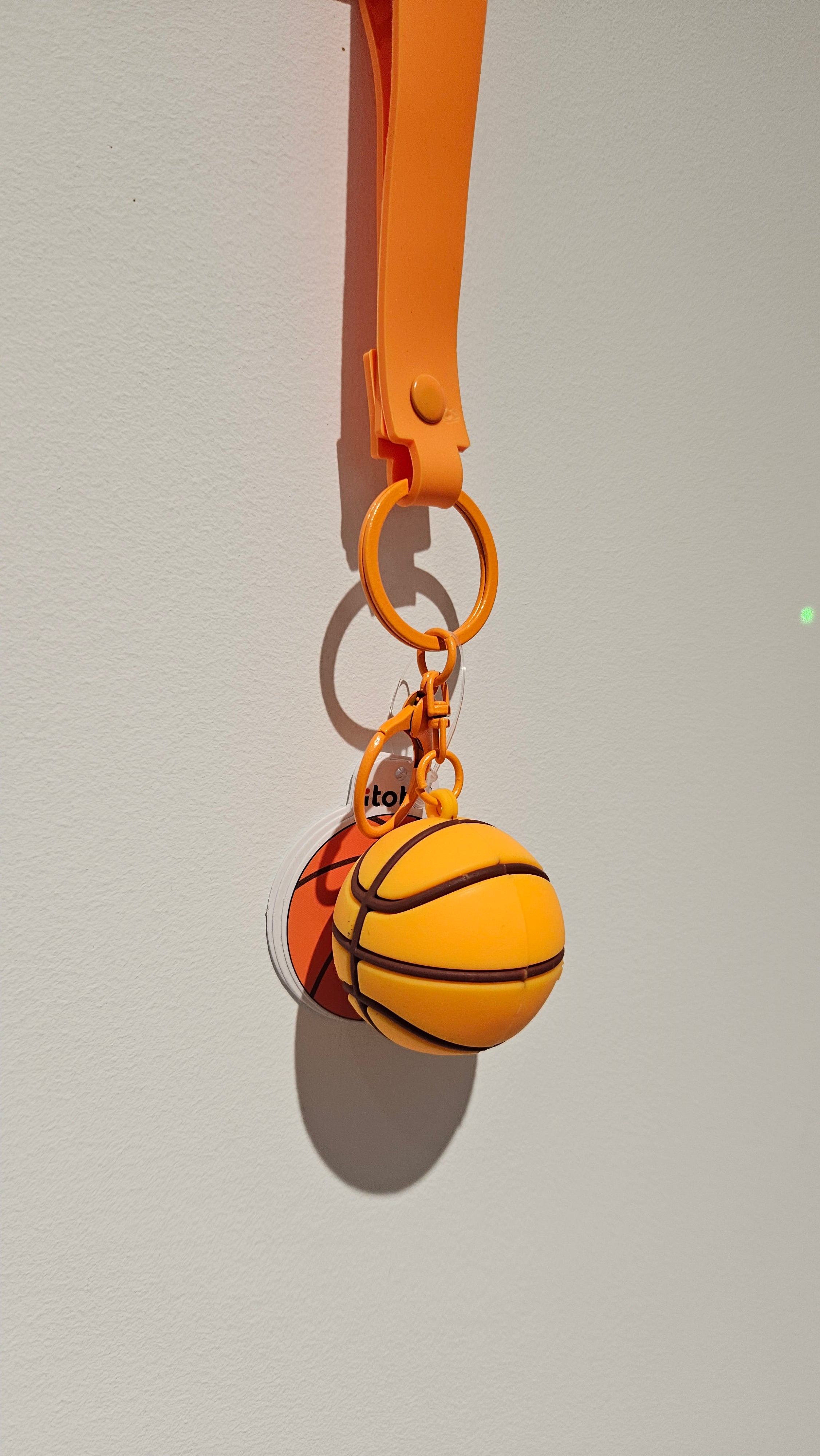 Porta Chaves Bola de Basquetebol 3D com Fita Itotal