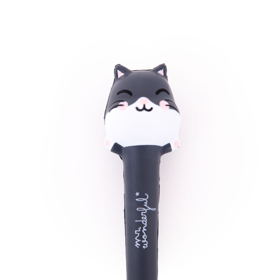 Caneta Squishy Gato Mr.Wonderful