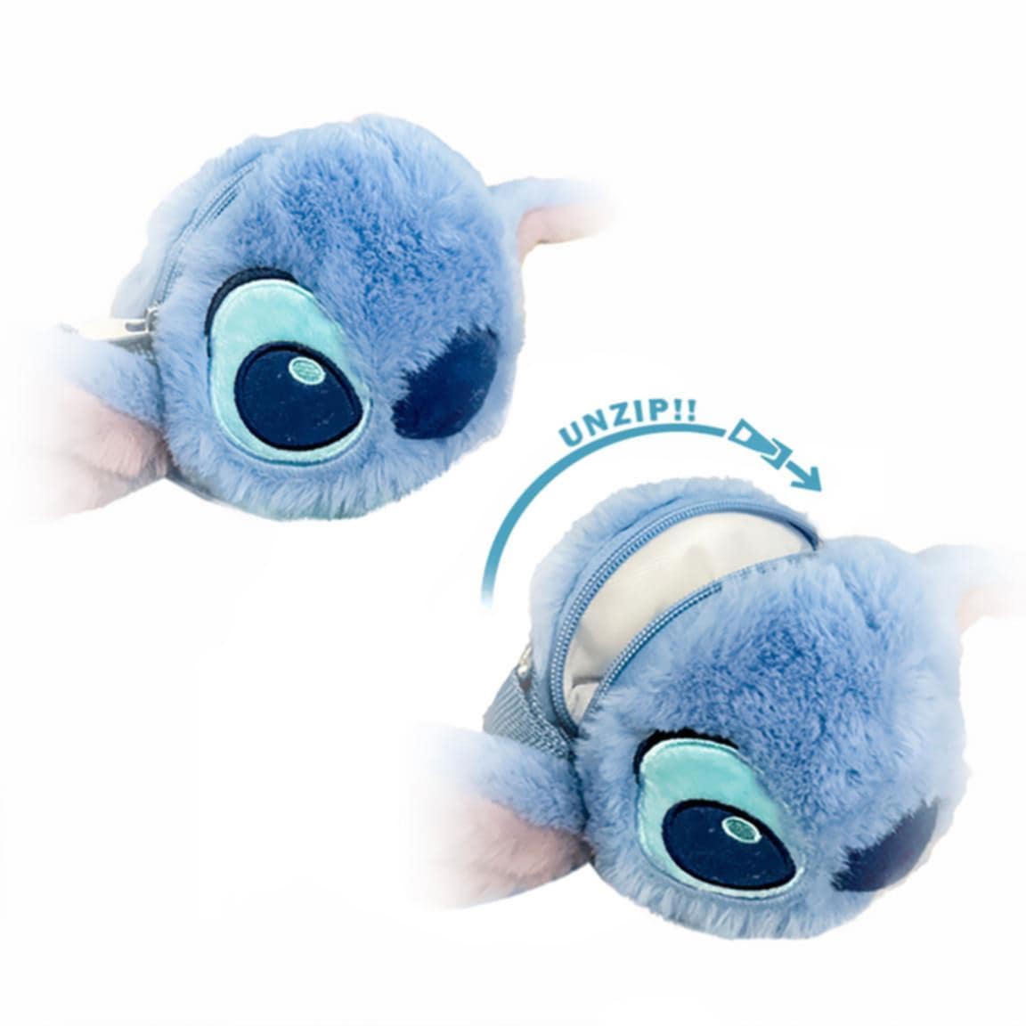 Mala de Peluche Tiracolo Stitch