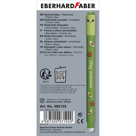 Caneta Apagável Abacate EberhardFaber