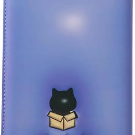 Caderno 3D A5 Gato Preto Folhas Lisas Itotal