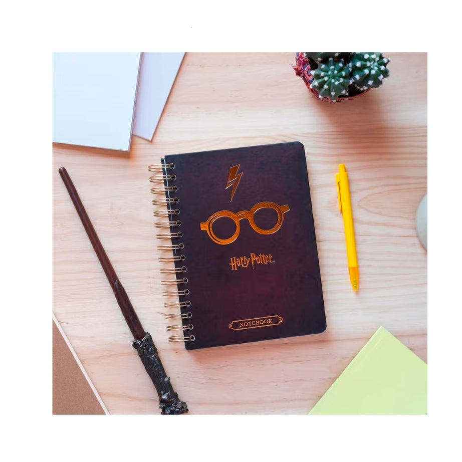 Caderno A5 em Espiral Harry Potter