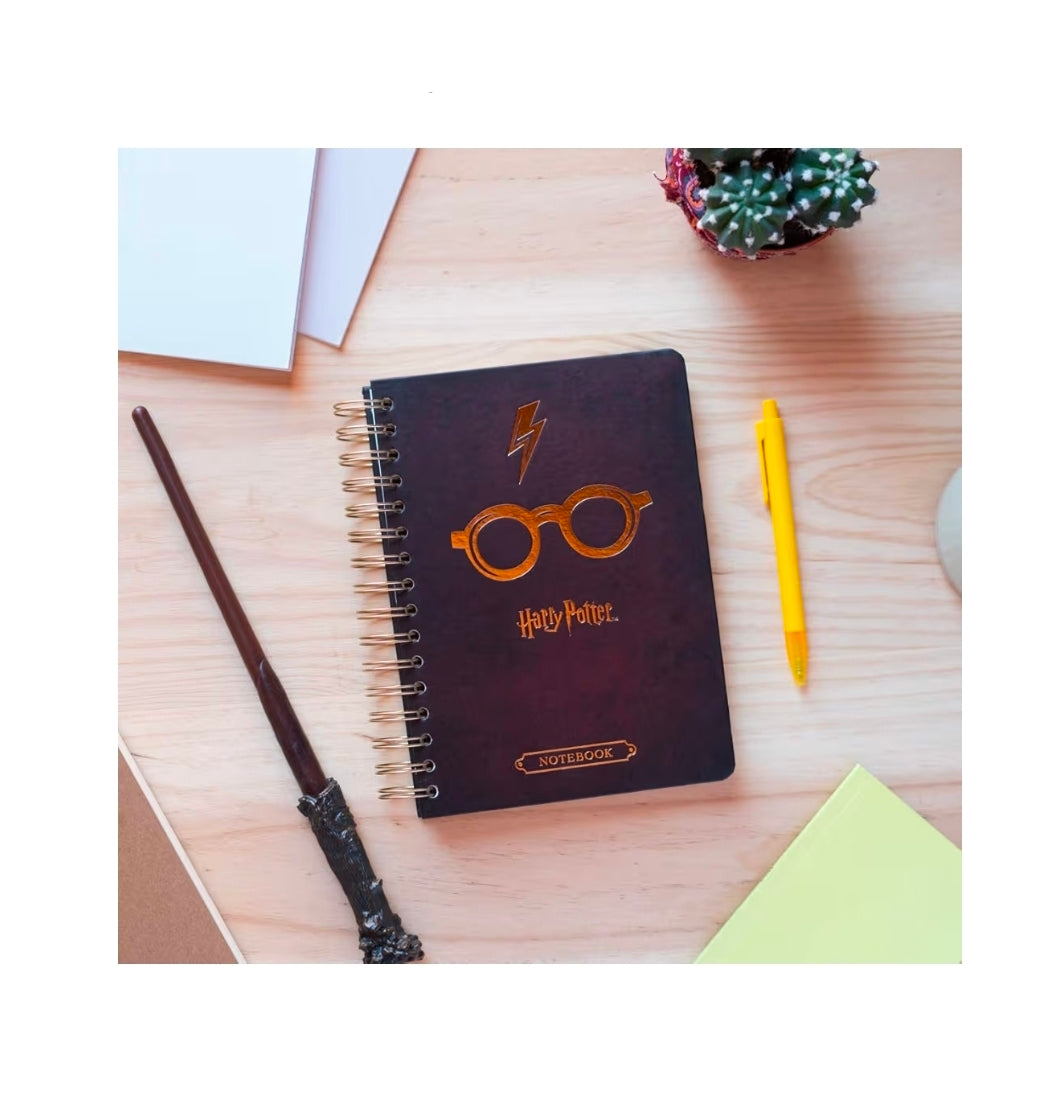 Caderno A5 em Espiral Harry Potter