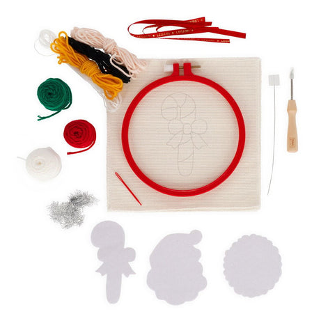 Pré-venda Kit de Bordado Natal Legami