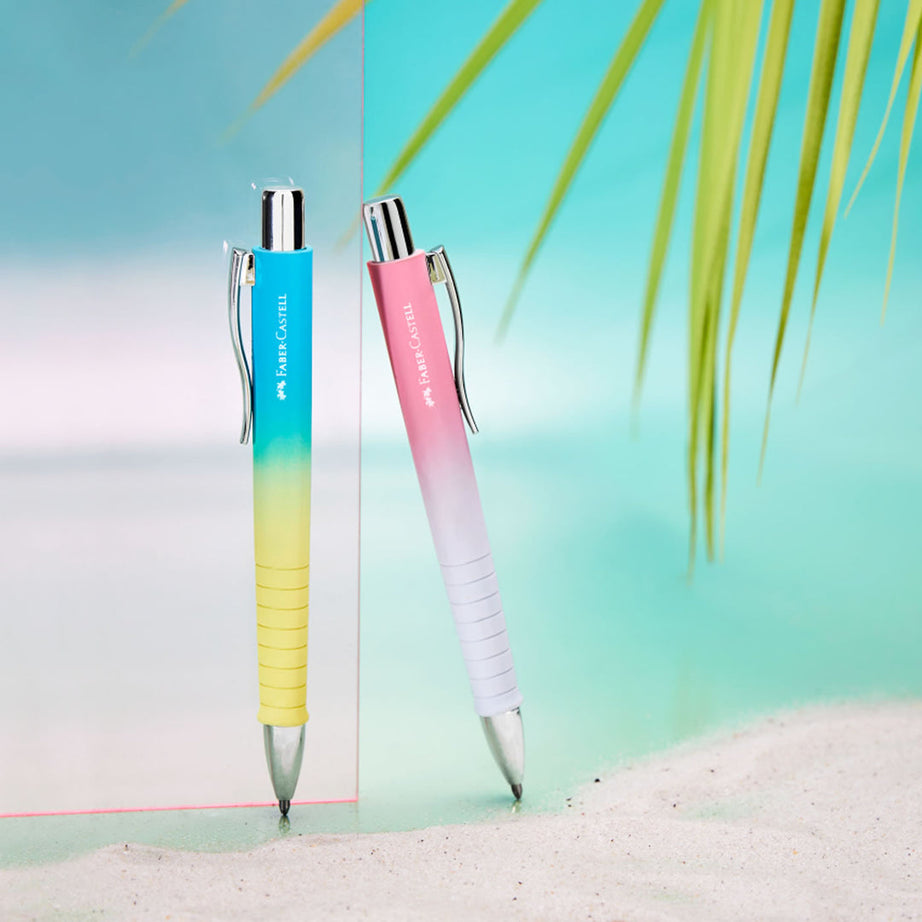 Caneta Esferográfica Poly Ball Sunrise Edição Limitada Faber-Castell