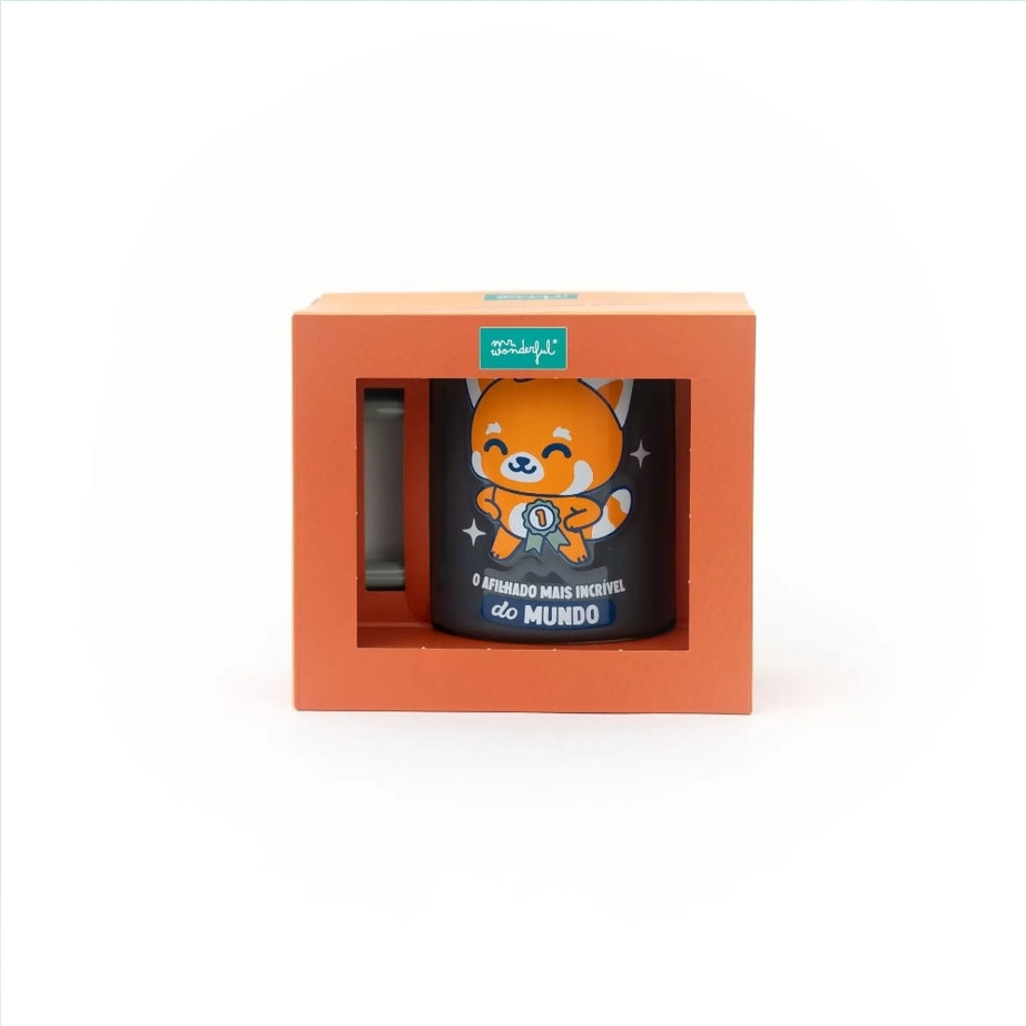 Caneca 3D "O Afilhado mais Incrível do Mundo" Mr.Wonderful