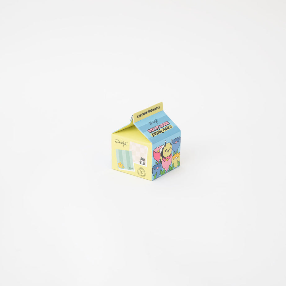 Caixa com 200 Folhas de Notas Mr.Wonderful