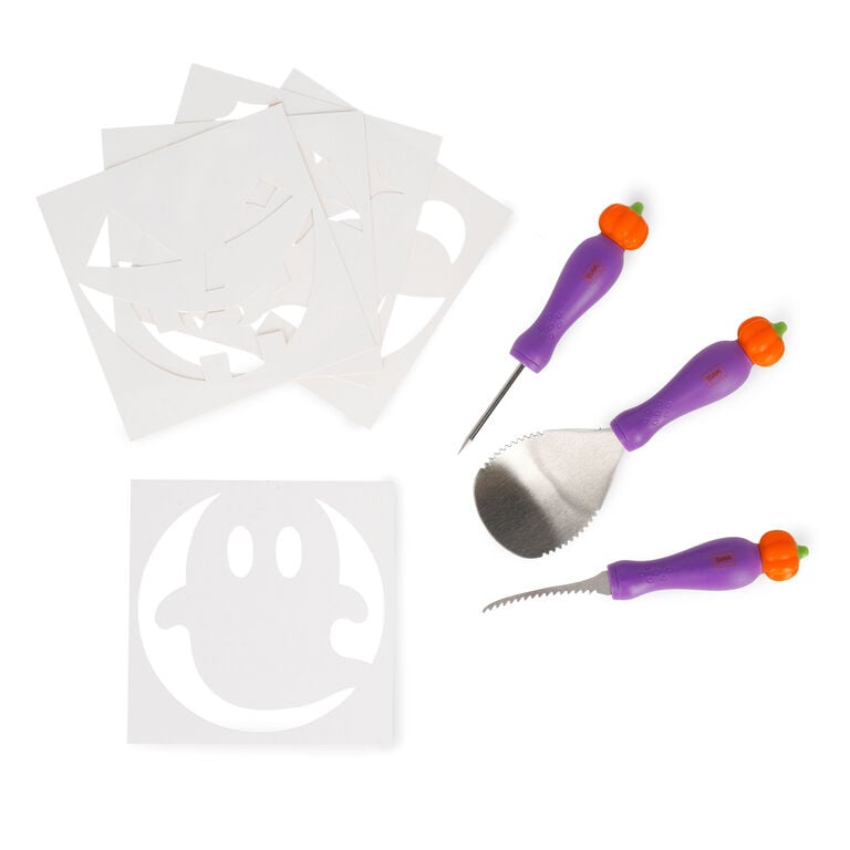Kit Escultura Abóbora Halloween Legami