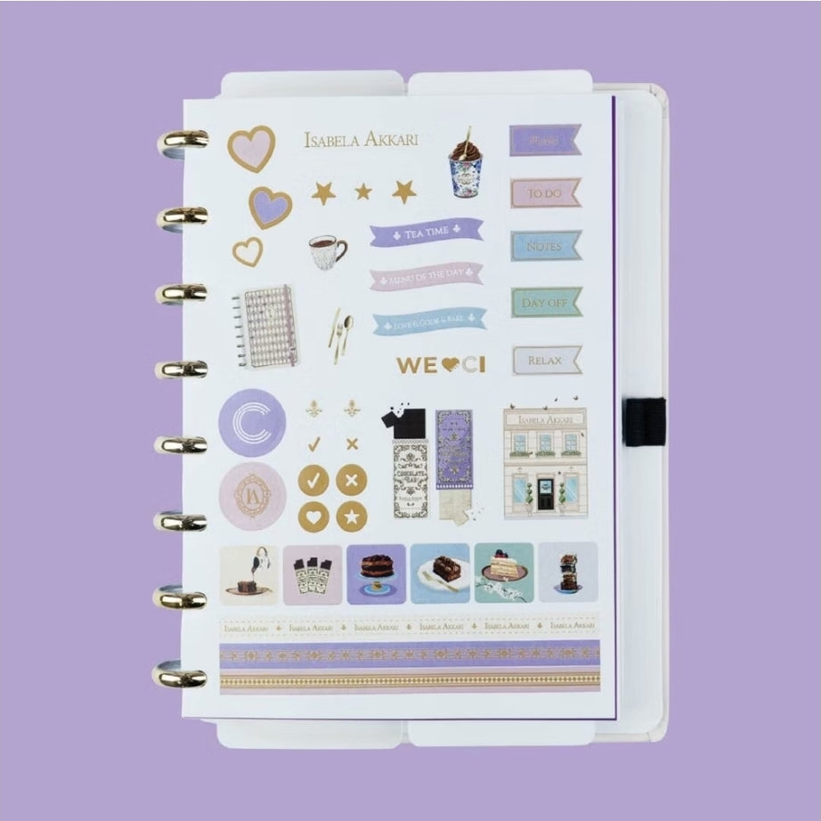 Caderno Inteligente A5 Rose Key by Isabela Akkari